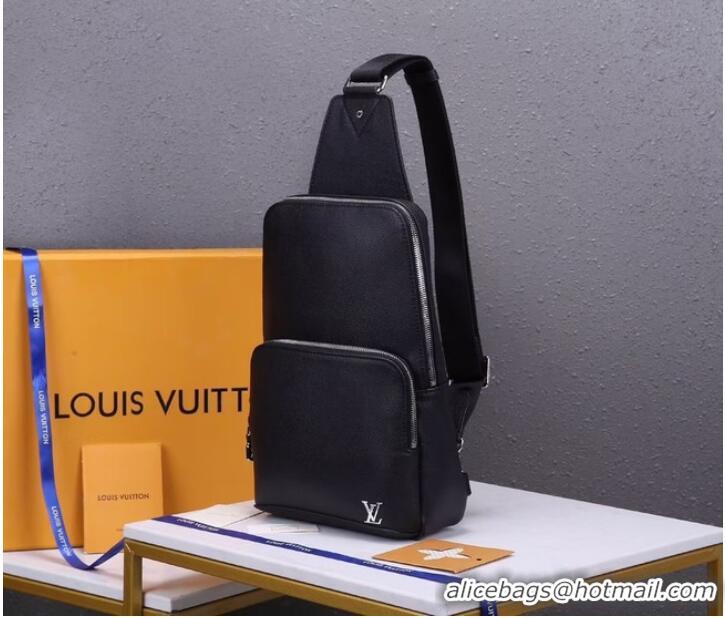 Well Crafted Louis Vuitton AVENUE SLING BAG M30801 black