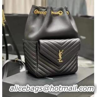 Super Quality Yves Saint Laurent JOE BACKPACK IN LAMBSKIN 772609 black