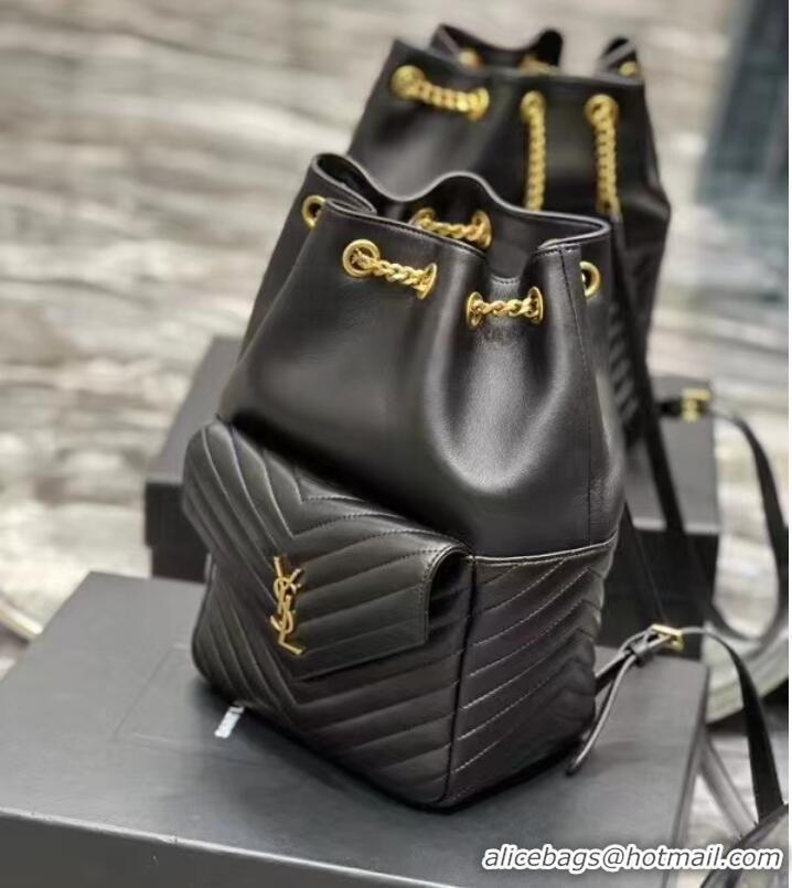 Super Quality Yves Saint Laurent JOE BACKPACK IN LAMBSKIN 772609 black