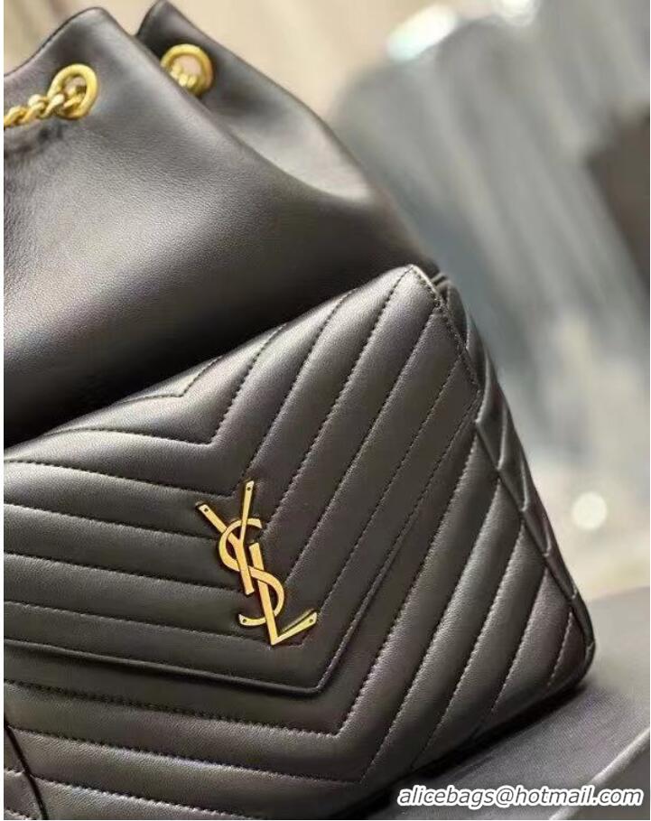 Super Quality Yves Saint Laurent JOE BACKPACK IN LAMBSKIN 772609 black