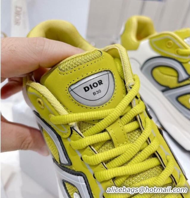 Affordable Price Dior B30 Sneakers in Mesh and Technical Fabric 111546 Green