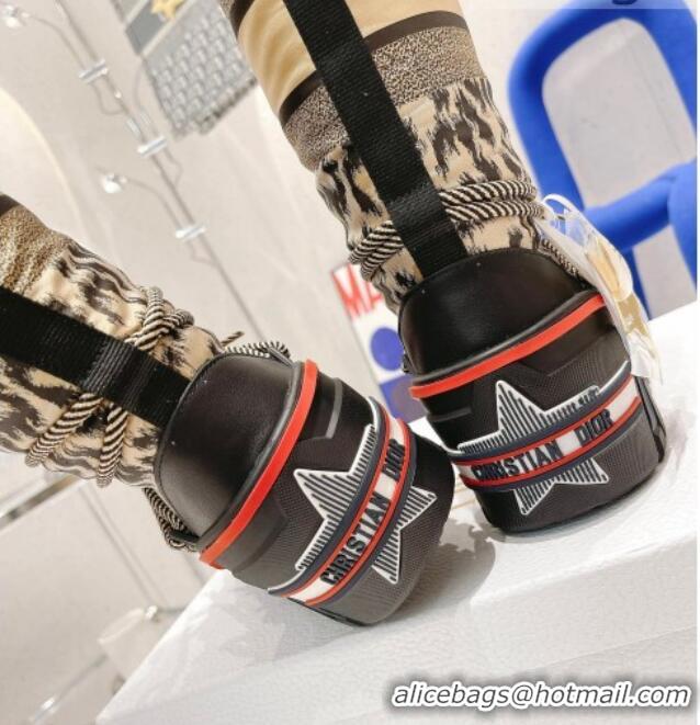 Most Popular Dior Dioralps Snow Short Boots in Beige Multicolor Mizza Shiny Nylon 111558