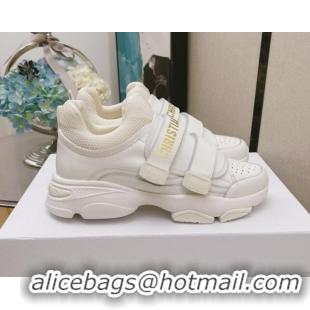 Duplicate Dior D-Wander Calfskin Sneakers 111559 White