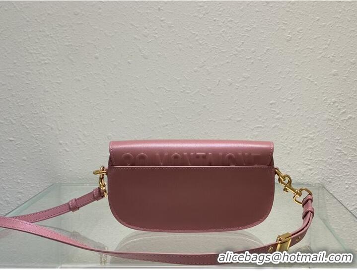 Specials Discount MEDIUM DIOR BOBBY BAG Warm Taupe Box Calfskin M9327 pink