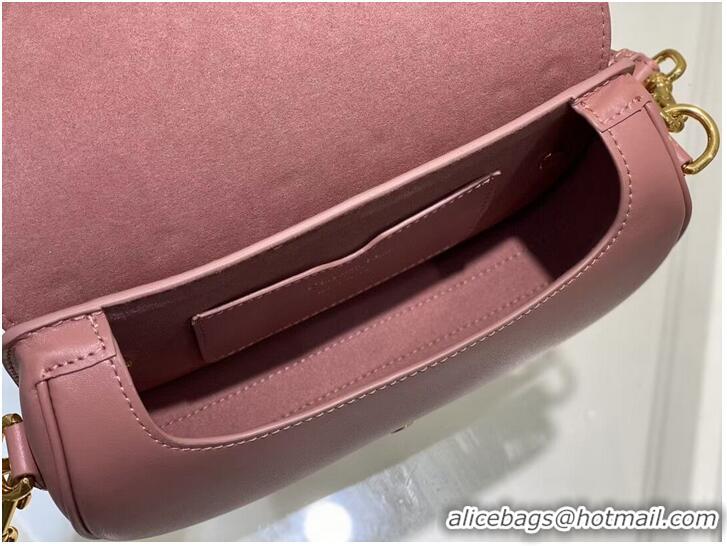 Specials Discount MEDIUM DIOR BOBBY BAG Warm Taupe Box Calfskin M9327 pink