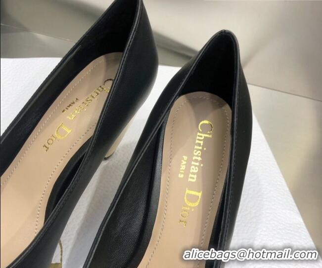 Top Quality Dior Rhodes Calfskin Pumps 111583 Black