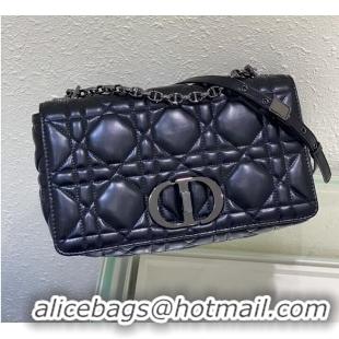 Buy Luxury LARGE DIOR CARO BAG Gradient Cannage Lambskin M9243E black