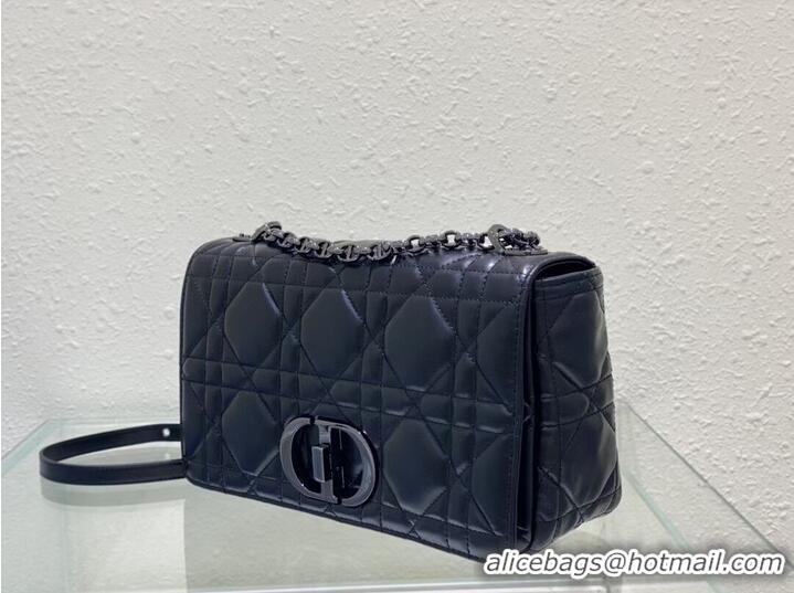 Buy Luxury LARGE DIOR CARO BAG Gradient Cannage Lambskin M9243E black