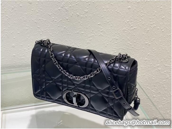 Buy Luxury LARGE DIOR CARO BAG Gradient Cannage Lambskin M9243E black