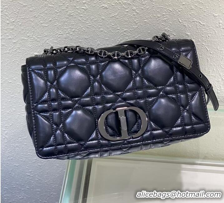 Buy Luxury LARGE DIOR CARO BAG Gradient Cannage Lambskin M9243E black