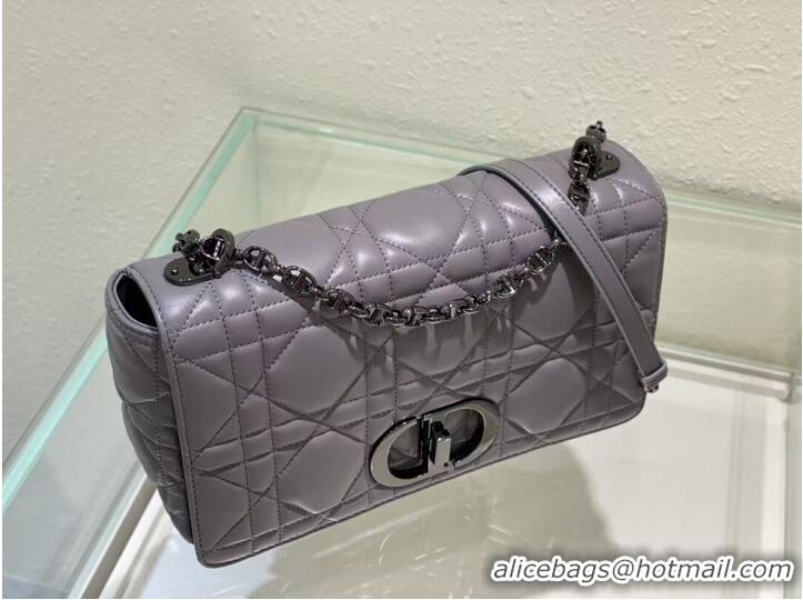 Discount LARGE DIOR CARO BAG Gradient Cannage Lambskin M9243E gray