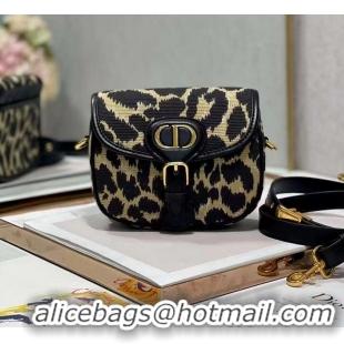 Grade Quality SMALL DIOR BOBBY BAG Beige Multicolor Mizza Embroidery C9269E