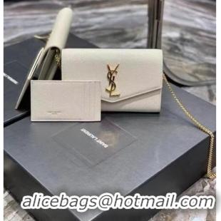 Fashion Discount Yves Saint Laurent Calf leather cross-body bag Y707788 white