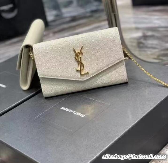 Fashion Discount Yves Saint Laurent Calf leather cross-body bag Y707788 white