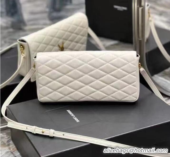 Buy Discount Yves Saint Laurent KATE SUPPLE 99 IN QUILTED LAMBSKIN 6766281 white