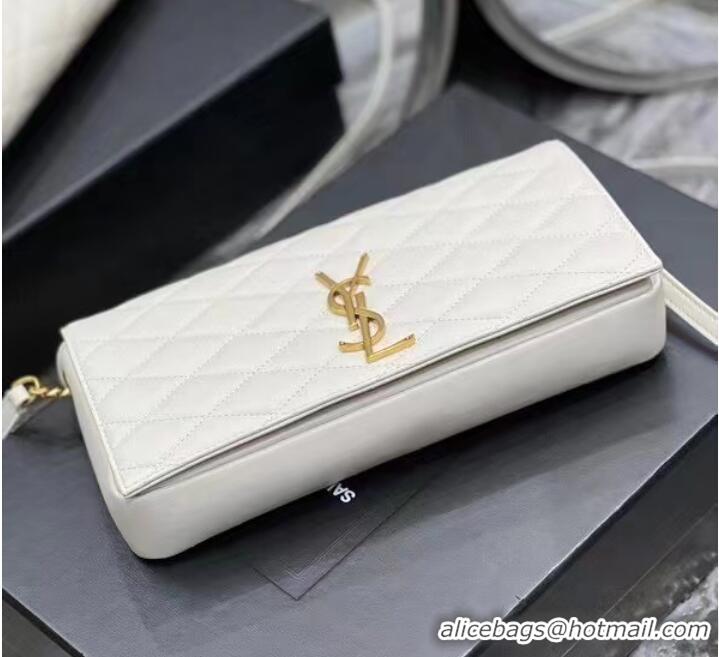 Buy Discount Yves Saint Laurent KATE SUPPLE 99 IN QUILTED LAMBSKIN 6766281 white