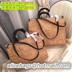 Buy Classic Louis Vuitton ONTHEGO GM M59005 Beige