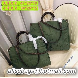 Comfortable Louis Vuitton ONTHEGO GM M59005 green