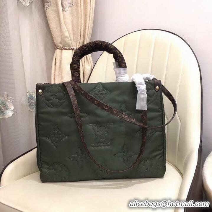 Comfortable Louis Vuitton ONTHEGO GM M59005 green