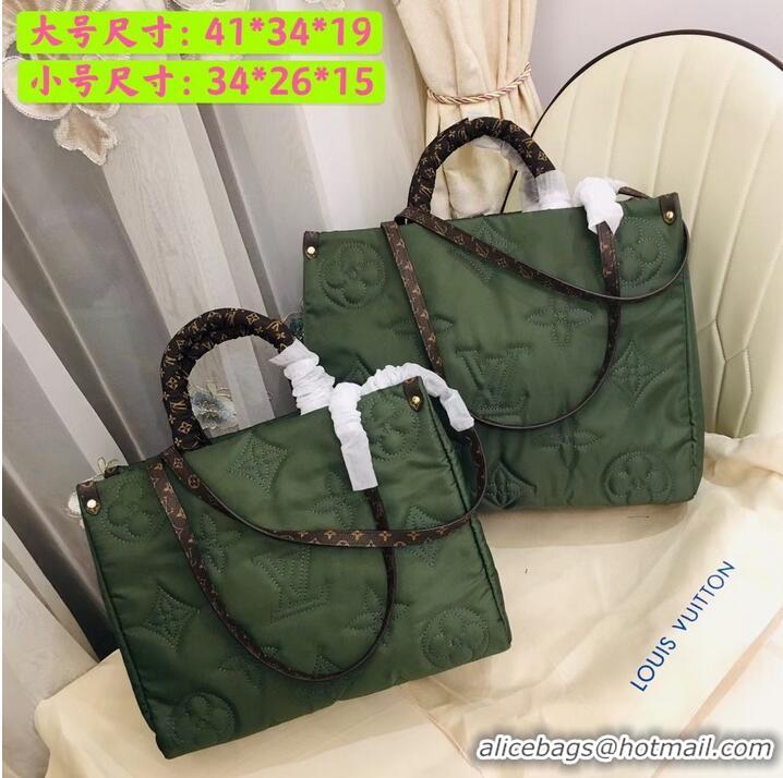 Comfortable Louis Vuitton ONTHEGO GM M59005 green