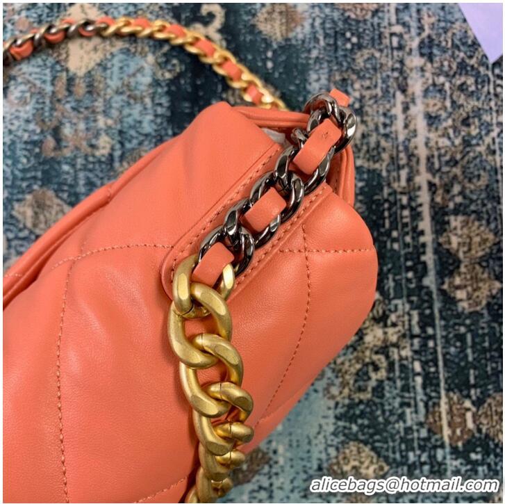 Chanel 19 flap bag Original Leather AS1160 AS1161 AS1162 Coral