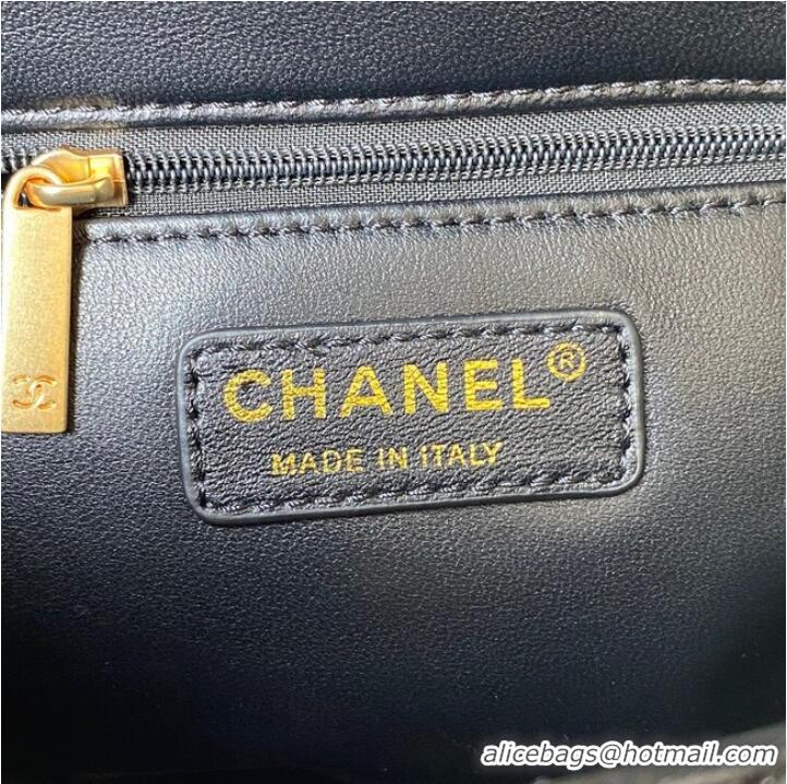 Famous Brand CHANEL SMALL FLAP BAG AS2819 black