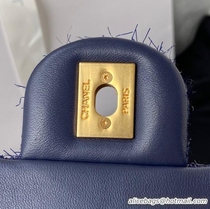 Inexpensive CHANEL SMALL FLAP BAG AS2819 blue