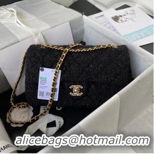 Well Crafted CHANEL MEDIUM FLAP BAG AS2820 black