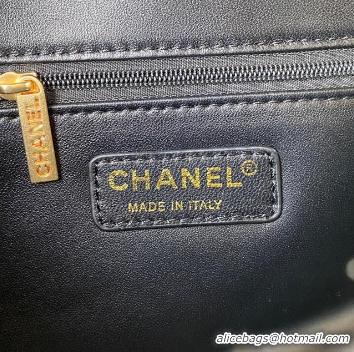 Well Crafted CHANEL MEDIUM FLAP BAG AS2820 black