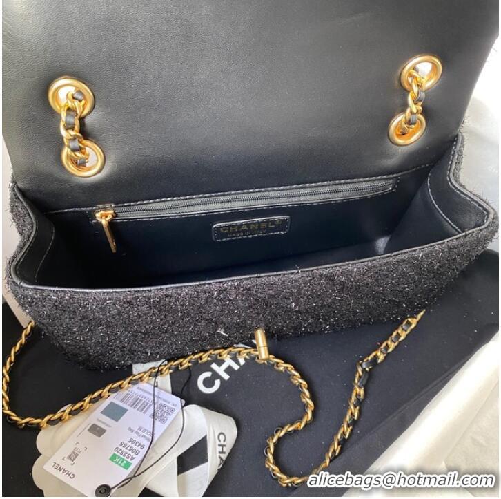 Well Crafted CHANEL MEDIUM FLAP BAG AS2820 black