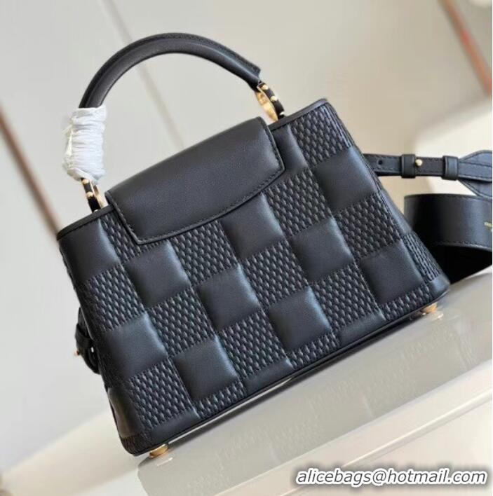 Cheapest Louis Vuitton CAPUCINES PM M48864 black