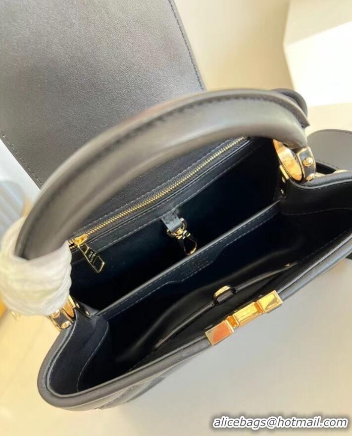 Cheapest Louis Vuitton CAPUCINES PM M48864 black