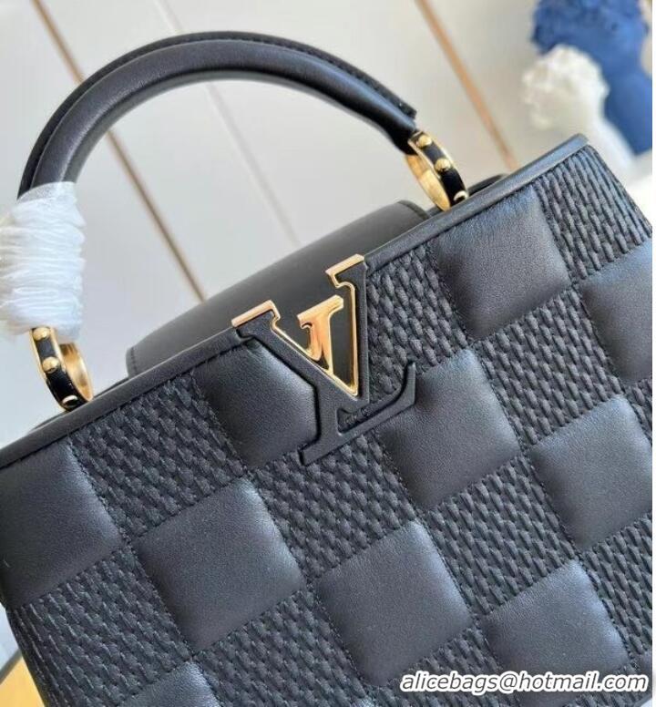 Discount Louis Vuitton CAPUCINES PM M48865 black