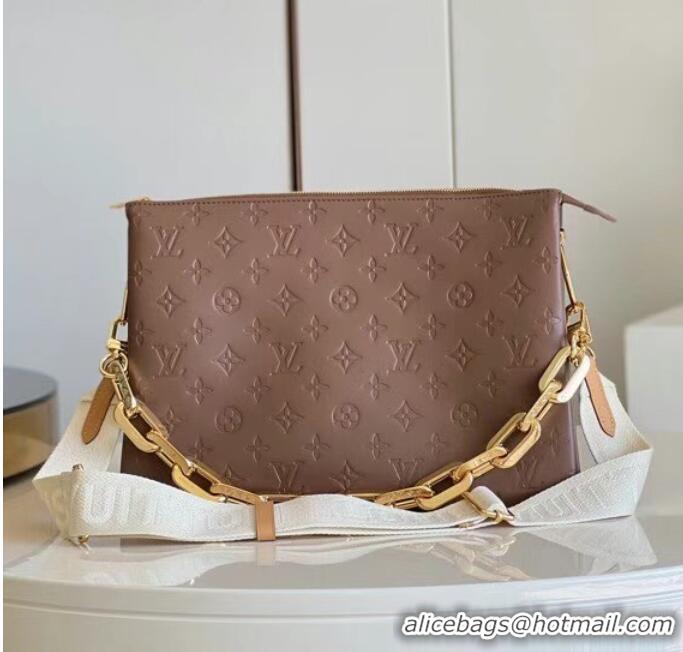 Practical Discount Louis Vuitton COUSSIN MM M59279 Taupe