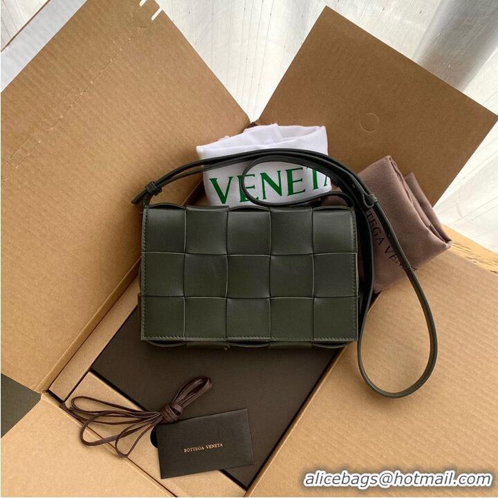 New Fashion Bottega Veneta BORSA CASSETTE 578004 Dark Green