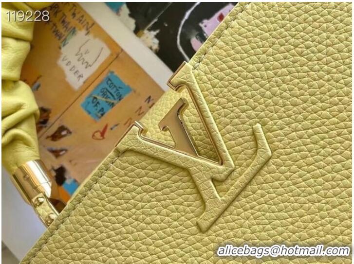 Cheap Classic Louis Vuitton CAPUCINES PM M58587 Ginger Yellow