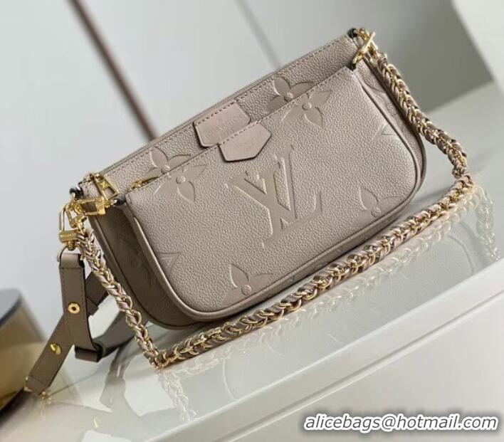 Classic Louis Vuitton MULTI POCHETTE ACCESSOIRES M80399 Tourterelle