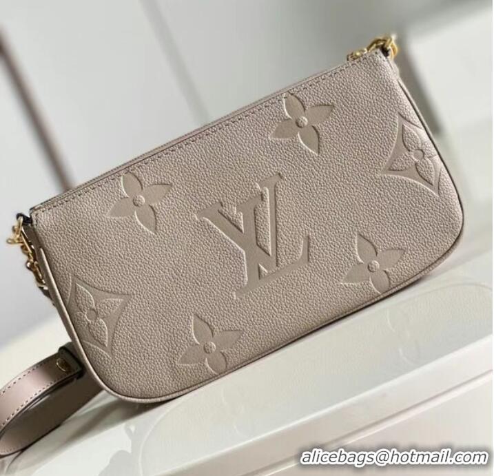 Classic Louis Vuitton MULTI POCHETTE ACCESSOIRES M80399 Tourterelle