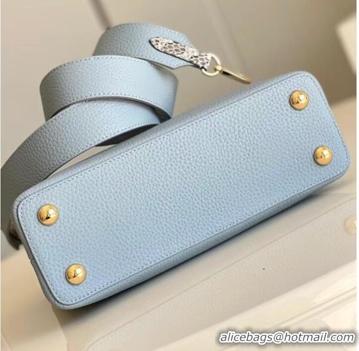 New Style Louis Vuitton CAPUCINES PM M97980 light blue