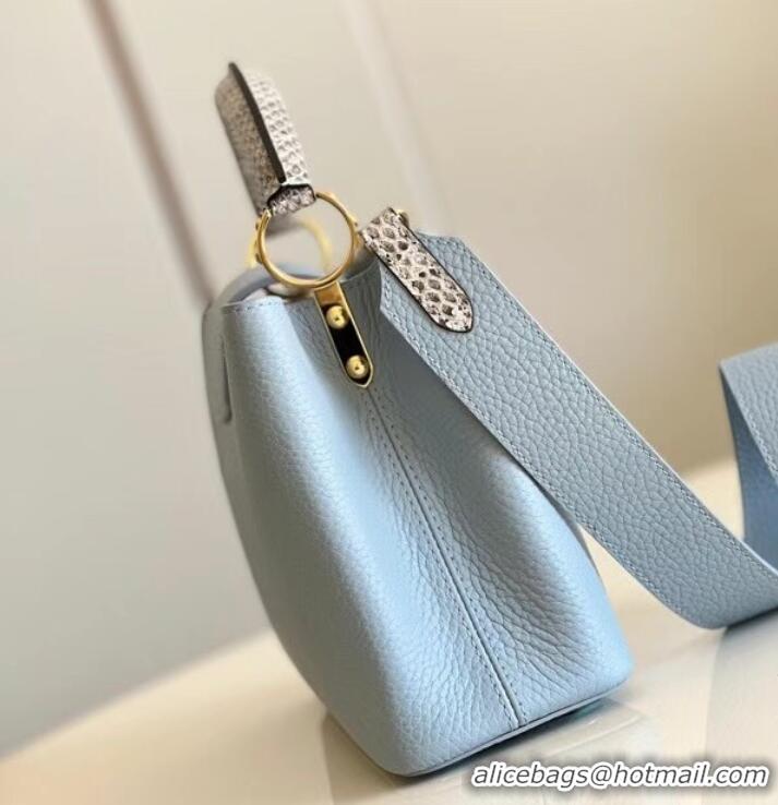 New Style Louis Vuitton CAPUCINES PM M97980 light blue