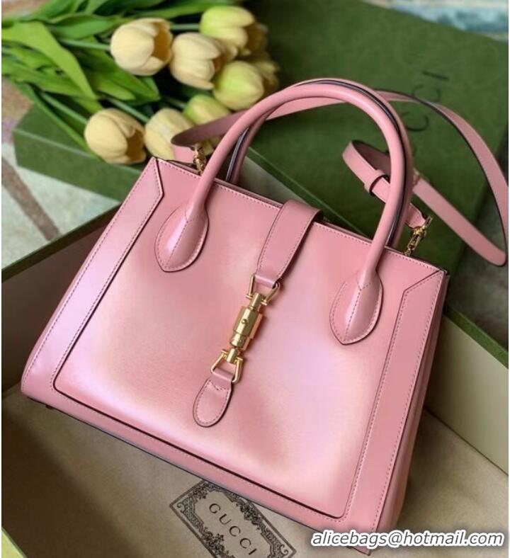 High Quality Gucci Jackie 1961 medium tote bag 649016 pink