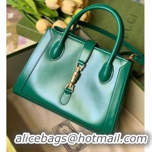 Market Sells Gucci Jackie 1961 medium tote bag 649016 green