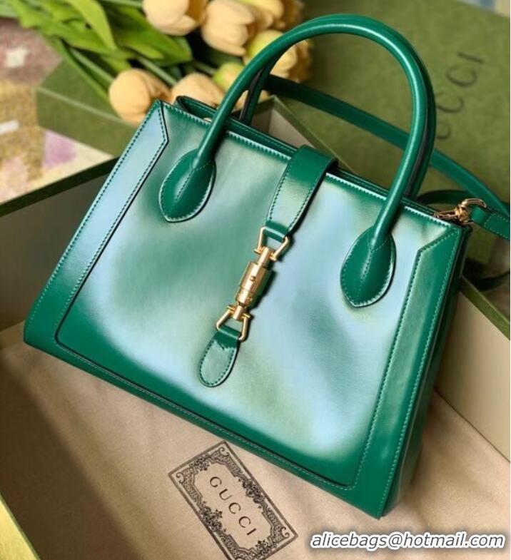 Market Sells Gucci Jackie 1961 medium tote bag 649016 green