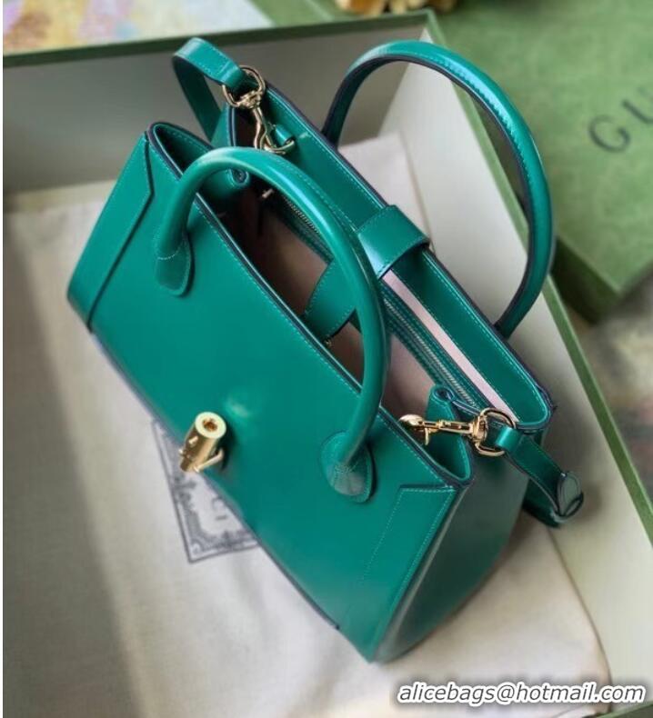 Market Sells Gucci Jackie 1961 medium tote bag 649016 green