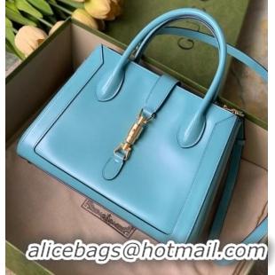 Discount Gucci Jackie 1961 medium tote bag 649016 light blue