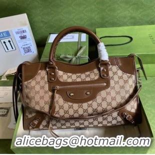 Most Popular Gucci The Hacker Project medium Neo Classic bag 681695 Brown