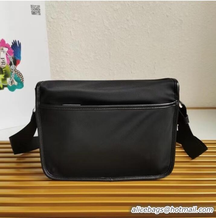 Hot Style Prada Re-Nylon and Saffiano leather shoulder bag 2VD769 black