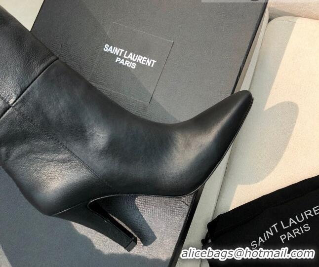 Good Looking Saint Laurent Betty Over-the-knee Boots in Calfskin 123058 Black