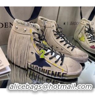 Purchase Golden Goose Dream Maker Collection Francy Penstar Sneakers with Suede Tassels 105047