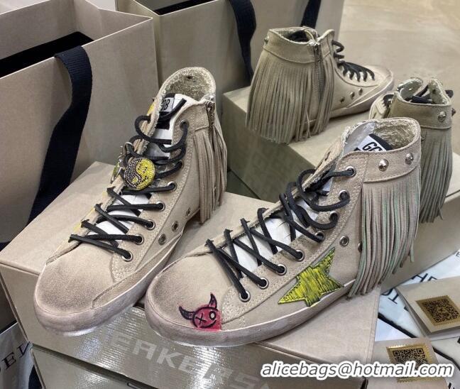 Purchase Golden Goose Dream Maker Collection Francy Penstar Sneakers with Suede Tassels 105047